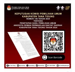 sk calon dprd tana tidung