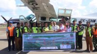 Launching SOA Pemkab Nunukan. Kegiatan Launching penerbangan perdana program Subsidi Ongkos Angkut (SOA) Penumpang Udara dan SOA Barang Tahun Anggaran 2025.