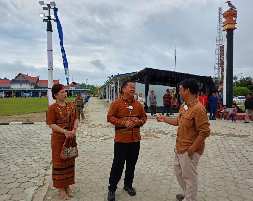 Dr. Ernes Silvanus. Ketua Panitia Pelaksana IRAU ke-11 Malinau, Dr. Ernes Silvanus.