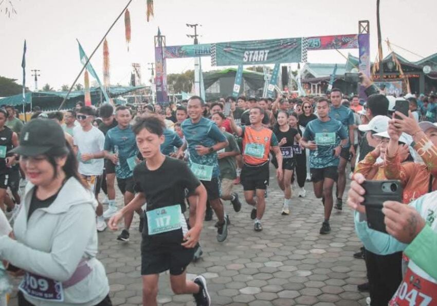 Fun Run 5K. Suasana semarak Fun Run 5K Tarkam 2025 di Malinau, ajang yang mempererat kebersamaan dan semangat sportivitas masyarakat.