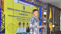 Sekretaris Daerah Kabupaten Bulungan, Risdianto, S.Pi., M.Si., membuka secara resmi kegiatan Sosialisasi Pendidikan Politik di Ruang Tenguyun Kantor Bupati Bulungan, Kamis (30/10/2025). Kegiatan ini menjadi wadah peningkatan kesadaran politik masyarakat yang cerdas, etis, dan bertanggung jawab.