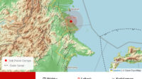 Peta lokasi pusat gempa bumi bermagnitudo 4,0 yang terjadi di wilayah Tanjung Selor, Kalimantan Utara, Jumat (31/10/2025) pukul 16.54 WIB. BMKG memastikan gempa berasal dari aktivitas sesar lokal dan tidak menimbulkan dampak kerusakan.