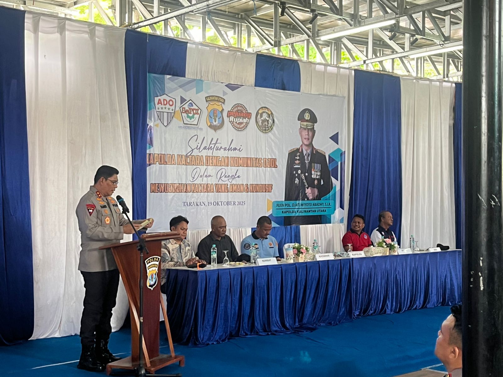 WhatsApp Image 2025-10-19 at 13.07.33 Teraskaltara.id- Kapolda Kalimantan Utara, Irjen Pol. Djati Wiyoto Abadhy