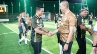 Bupati Nunukan H. Irwan Sabri menghadiri pembukaan Turnamen Sepakbola Mini U-50 di Tanjung Selor, Jumat (7/11/2025). Ajang ini diharapkan menjadi wadah mempererat silaturahmi dan mencari bibit atlet potensial di Kaltara.