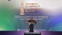 Wakil Gubernur Kaltara Ingkong Ala membuka Benuanta Investment and Economic Summit 2025 di Tarakan, forum yang menyoroti peluang hilirisasi dan konektivitas sebagai motor pertumbuhan ekonomi wilayah.