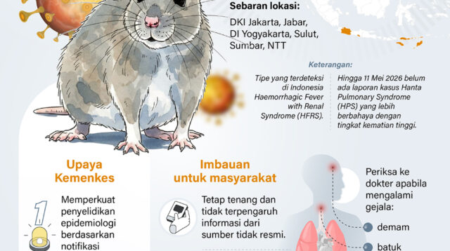Kementerian Kesehatan (Kemenkes) menerapkan strategi dalam menghadapi ancaman hantavirus di Indonesia dan mengingatkan masyarakat untuk melakukan langkah pencegahan penularan.