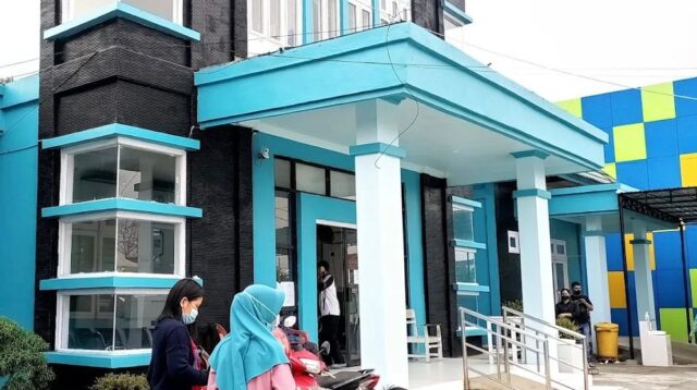 Suasana pelayanan Puskesmas Ramah Anak Malinau.